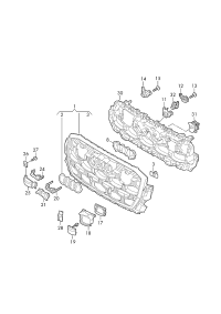 4M0853647C-BRACKET,HARNESS