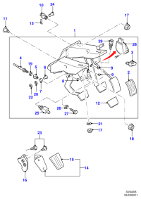 UH7166490-SWITCH,STOP LAMP