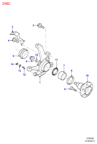 UM5133047-BEARING-FRT WHEEL