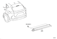 8157078020-LAMP ASSY, CENTER STOP