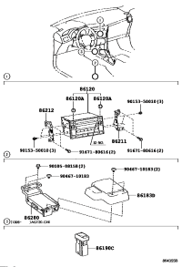 8628021030-AMPLIFIER ASSY, STEREO COMPONENT