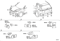 89341YL040A2-SENSOR, ULTRASONIC