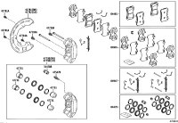 0446530550-PAD KIT, DISC BRAKE