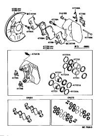 0449114331-PAD KIT, DISC BRAKE