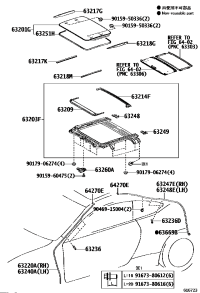 6326024050-GEAR SUB-ASSY, SLIDING ROOF DRIVE
