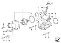 11510393339-WATER PUMP/E38-750/E31-850
