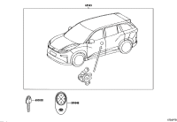 89904YL010-TRANSMITTER SUB-ASSY, ELECTRICAL KEY