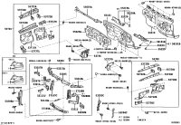 5321748020-SUPPORT SUB-ASSY, HOOD LOCK