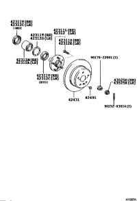 4243133080-DISC, REAR