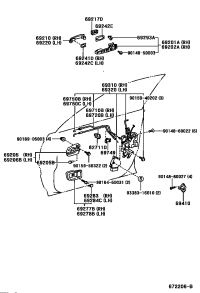 6920548020A0-HANDLE SUB-ASSY, FRONT DOOR INSIDE, RH
