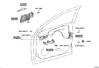 69205YL010C1-HANDLE SUB-ASSY, FRONT DOOR INSIDE, RH
