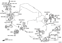 1230536030-INSULATOR SUB-ASSY, ENGINE MOUNTING, RH