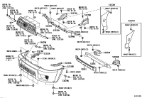 5211635100-SUPPORT, FRONT BUMPER SIDE, LH