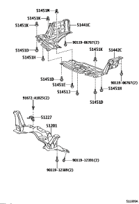 5144152141-COVER, ENGINE UNDER, RH