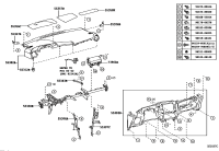 5530221030B0-PANEL SUB-ASSY, INSTRUMENT, UPPER