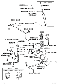 4853080372-ABSORBER ASSY