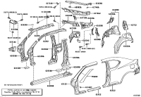 7592821010-TAPE, BLACK OUT, NO.4 LH