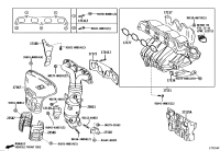 171730H010-GASKET, EXHAUST MANIFOLD TO HEAD