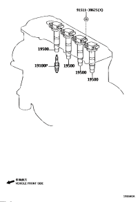 9091901184-SPARK PLUG