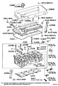 112130H010-VALVE COVER GASKET 1AZFE