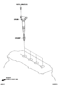 9091901243-SPARK PLUG
