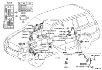 8954348020-SENSOR, SPEED, FRONT LH