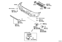 5211935901-COVER, FR BUMPER L/COLOR