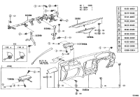 7396060050-AIR BAG ASSY, INSTRUMENT PANEL PASSENGER W/O DOOR