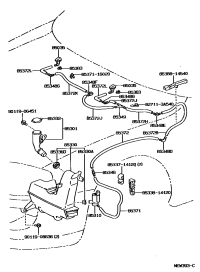 8533014490-MOTOR AND PUMP ASSY, WINDSHIELD WASHER