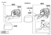 8791026A10-MIRROR ASSY, OUTER REAR VIEW, RH