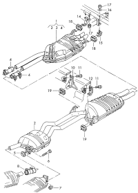 4D0253147-RUBBER BUFFER-SILENCER/A8