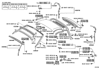 6238314030-WEATHERSTRIP, ROOF SIDE RAIL, NO.3 RH