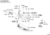 52119YL902-COVER, FR BUMPER L/COLOR