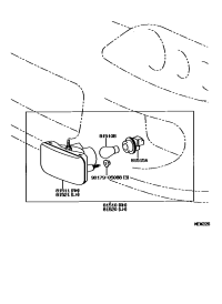 9007599092-FOG LAMP SOCKET PLUG ASSY