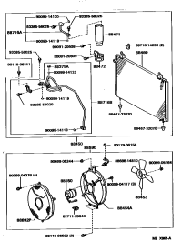 8859014090-BLOWER ASSY, W/SHROUD