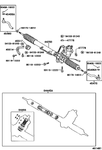 4551714040-GROMMET, STEERING RACK HOUSING, NO.2
