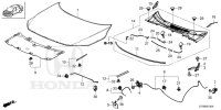 7412033TH01-LATCH ASSY HOOD